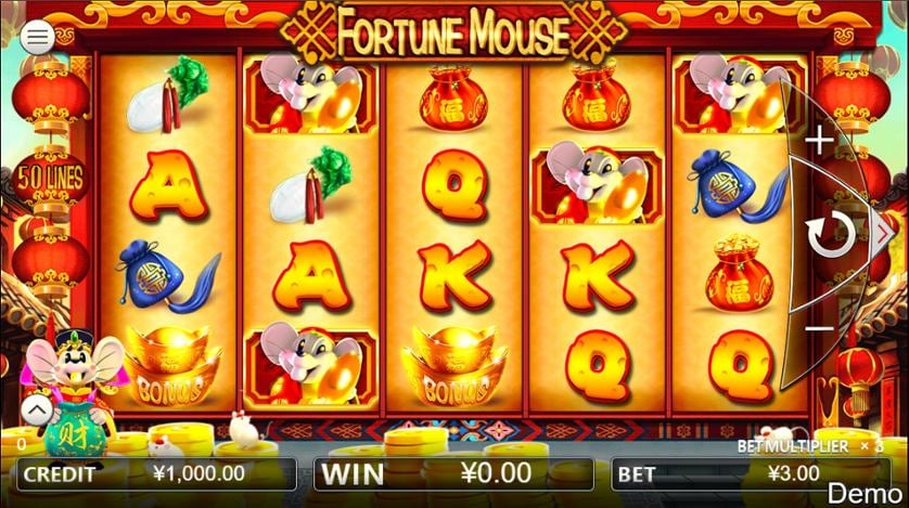 Fortune Mouse Slot Game demo on TH777